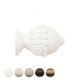 Handcrafted Cathedral 30mm Pole Wells Finial