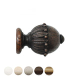 Handcrafted Cathedral 30mm Pole Wells Finial