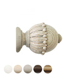 Handcrafted Cathedral 30mm Pole Wells Finial