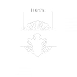 Handcrafted, Estate 48mm, Acanthus Bracket