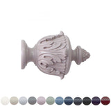 Handcrafted, Estate 48mm, Acanthus Finial