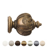Handcrafted Grande 63mm Pole Rope Finial