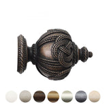 Handcrafted Grande 63mm Pole Rope Finial