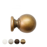 Handcrafted Hardwick 40mm Pole Ball Finial