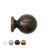 Handcrafted Hardwick 40mm Pole Ball Finial