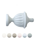 Handcrafted, Seychelles 40mm, Fluted Urn Finial