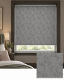 Crystal Silver Fabric Roller Blind - Made to Measure