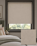 Basix Bisque Roller Blind, Made to Measure