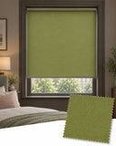 Carnival Garden Green Roller Blind, Made to Measure
