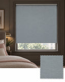 Colourtex Ash Blackout Roller Blind, Made to Measure