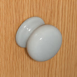 35mm Ceramic Cupboard Knobs - 6 Designs - Packs of 1, 2 or 4
