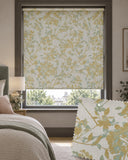 Blossom Ochre Roller Blind, Made to Measure