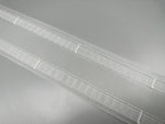 Curtain Wave Tape - S Wave Curtain 75mm Wide Tapes - Translucent - 50meter