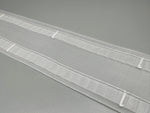 Curtain Wave Tape - S Wave Curtain 75mm Wide Tapes - Translucent - 50meter