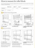 Versailles Taupe Fabric Roller Blind - Made to Measure