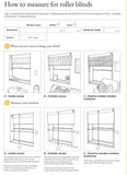 Custom Nimbus Forst Light Filtering Fabric Roller Blind