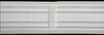 Multifunction Curtains Heading Tape Pencil Pleated Tape Rod (3") 75mm,Header Tape - 50meter