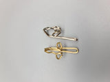 Curtain Header Tape Hooks P-hook - Metal (Gold/Silver)-Curtains Supplies Direct