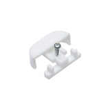 Crest Endstop for Curtain Track - Harrison Superwhite Compatible - Pack of 4-Curtains Supplies Direct