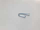 Zinc Plated Curtain Twin Hooks - Standard Size - Heavy Duty - Curtains Supplies Direct