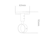 Strand 35mm Collection, Ceiling Bracket