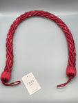 Pair of Red Twisted Contemporary Tie Backs - by Jones® - Pair