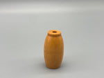 Barrel Shaped Acorns - Real Natural Wood - Cherry - Pack of 3