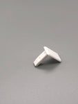 Headrail End Caps for Metal Cord Baton with Screws - Pack of 4-Curtains Supplies Direct