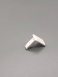 Headrail End Caps for Metal Cord Baton with Screws - Pack of 4-Curtains Supplies Direct