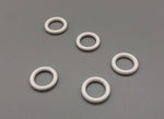 Roman Blinds White Sew-in Rings - ø 9mm Diameter - Pack of 50 - 1,000-Curtains Supplies Direct