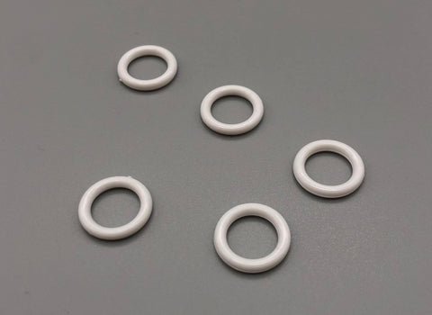 Roman Blinds White Sew-in Rings - ø 15.8mm Diameter - Pack of 50 - 1,000-Curtains Supplies Direct