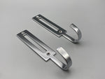 Modern Tie Back Hooks - Chrome Finish - Pack of 2 - Curtains Supplies Direct