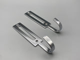 Modern Tie Back Hooks - Chrome Finish - Pack of 2 - Curtains Supplies Direct