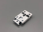 Ceiling Spring Tension Brackets for Roman Blinds Headrail - White-Curtains Supplies Direct