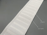 Pinch Pleat Curtain Heading Tape - White - 100mm (4" inch) - 10meter-Curtains Supplies Direct