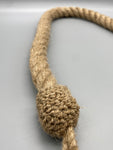 Pair of Jute Twisted Contemporary Tie Backs - by Jones® - Pair - Curtains Supplies Direct