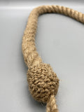 Pair of Jute Twisted Contemporary Tie Backs - by Jones® - Pair - Curtains Supplies Direct