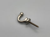 Satin Metal Ball-end Tie Back Hook - Small - Pack of 2-Curtains Supplies Direct