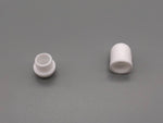 White Connecting Acorn - Cord Joiner - Screw Type - Pack of 5-Curtains Supplies Direct