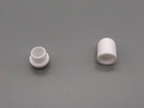 White Connecting Acorn - Cord Joiner - Screw Type - Pack of 5-Curtains Supplies Direct