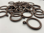 Plastic Curtain Pole Rings - For Poles upto 30mm - Various Colours - 100pcs-Curtains Supplies Direct
