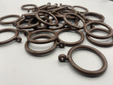 Plastic Curtain Pole Rings - For Poles upto 30mm - Various Colours - 100pcs-Curtains Supplies Direct