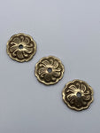Rosaline Golden Tie Back Hook - Metal - Pack of 4-Curtains Supplies Direct