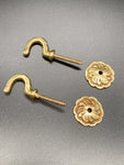 Rosaline Golden Tie Back Hook - Metal - Pack of 4-Curtains Supplies Direct
