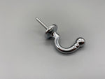 Chrome Plated Tie Back Hook - Large - Pack of 4-Curtains Supplies Direct