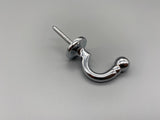 Chrome Plated Tie Back Hook - Large - Pack of 4-Curtains Supplies Direct