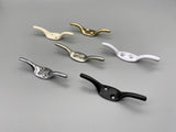 Metal Cleat with Screws - Various Colours & Finishes - Pack of 2-Curtains Supplies Direct