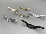 Metal Cleat with Screws - Various Colours & Finishes - Pack of 2-Curtains Supplies Direct