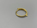 Gold Split Rings - 19mm Inner Diameter - Pack of 50-Curtains Supplies Direct