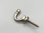 Satin Metal Ball-end Tie Back Hook - Small - Pack of 2-Curtains Supplies Direct